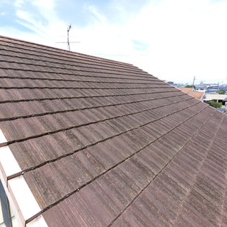 屋根塗装工事　施工前