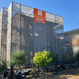 足場工事　足場仮設