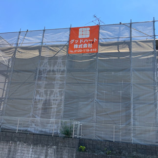 足場工事　足場仮設