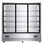 Thumbnail: three sliding glass door refrigerator