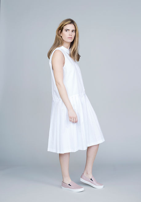 white dress
