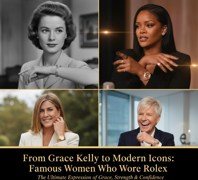 From Grace Kelly to Modern Icons: Famous Women Who Wore Rolex