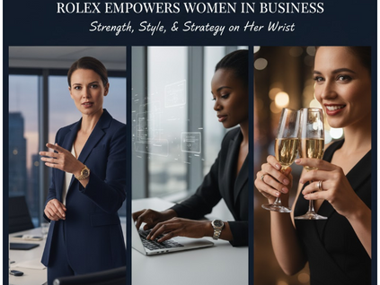 The Psychology of Power: How a Rolex Empowers Women in Business
