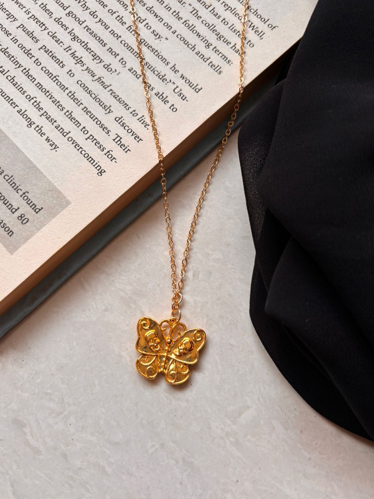 Skullwing Necklace