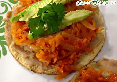 Tinga de col y zanahoria