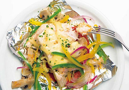 Pescado empapelado