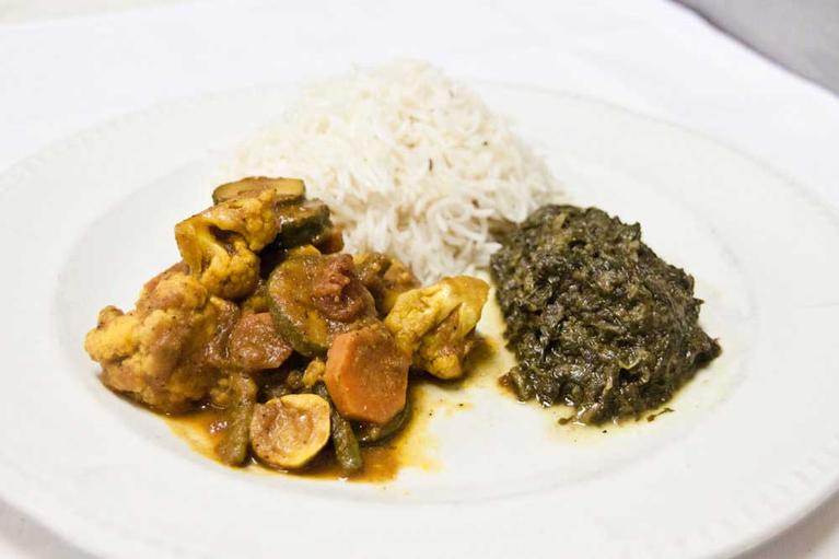 Vegetarian Kourma Challow