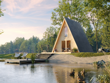 Vantaggi e svantaggi di una casa in legno A-Frame