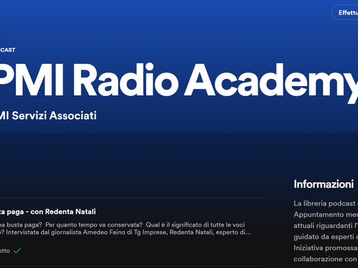 Buste paga: il quarto episodio di PMI Radio Academy è online