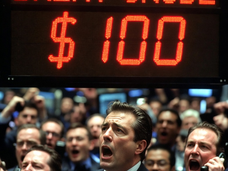 Crude Reality — Brent Crosses $100 as Hormuz Blockade Triggers Inflation Alarm Bells