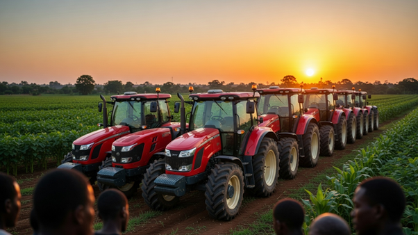 The Mechanization Drive — Ghana Secures 3,000 Belarus Tractors for 'Feed Ghana Initiative'