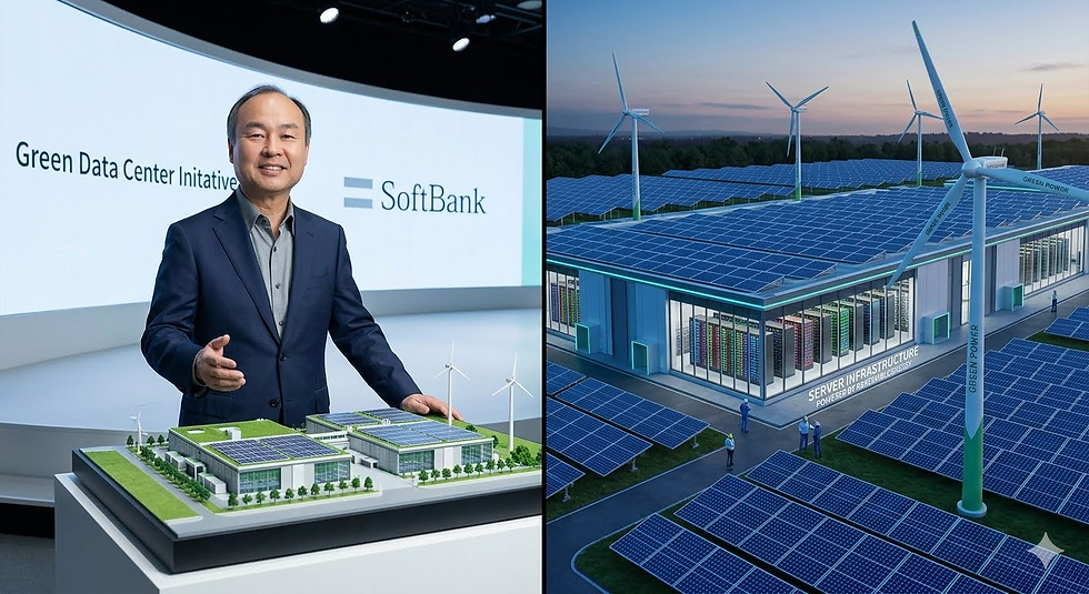SoftBank Commits €75 Billion for 5-Gigawatt AI Data Center Capacity in France