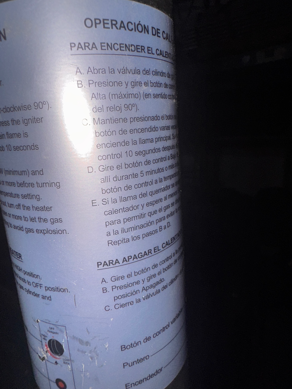 Thumbnail: Tall Propane Patio Heaters