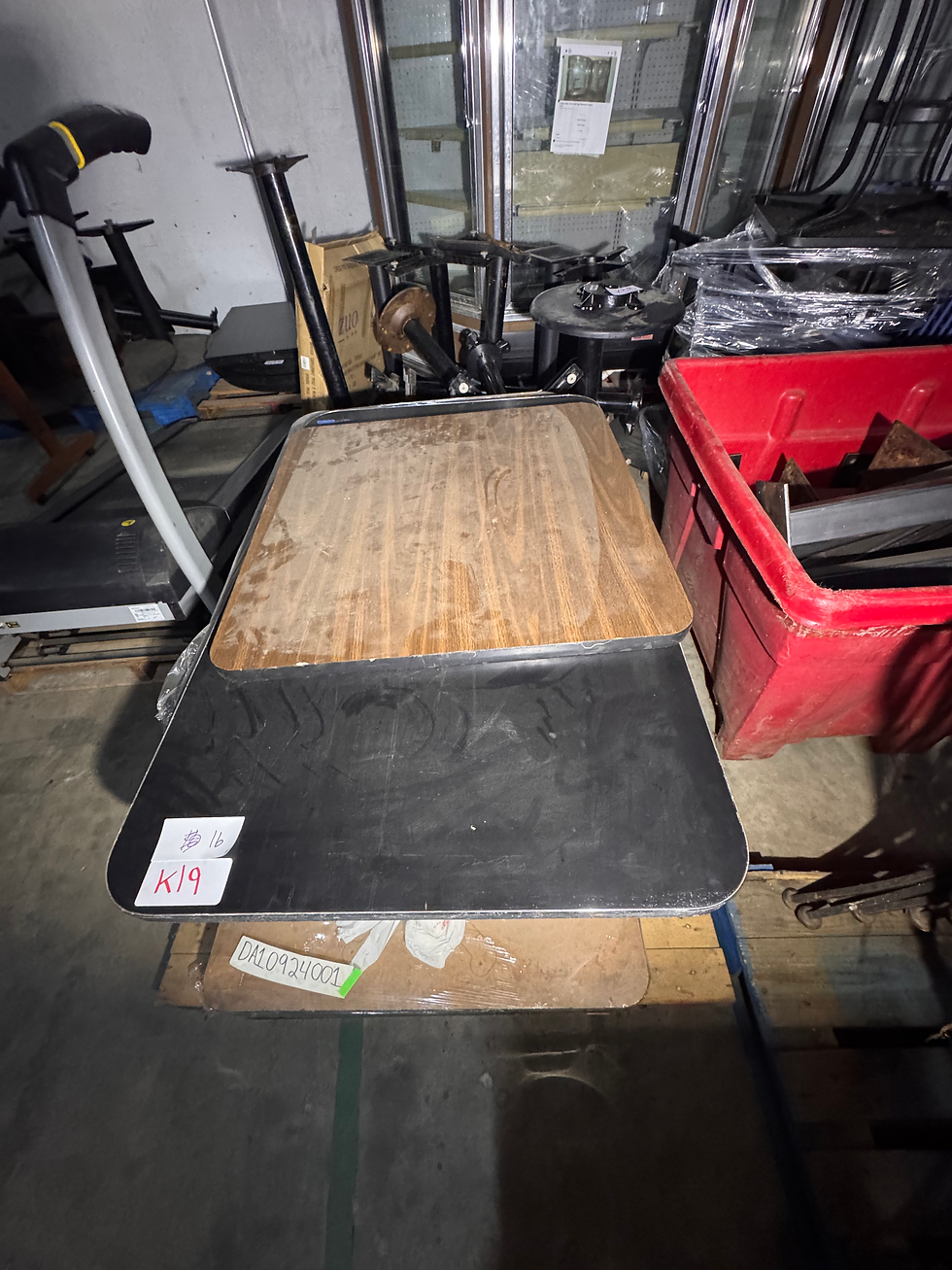 Thumbnail: Dark Diner Tabletops, Retro Diner Tabletops, Square Tabletop