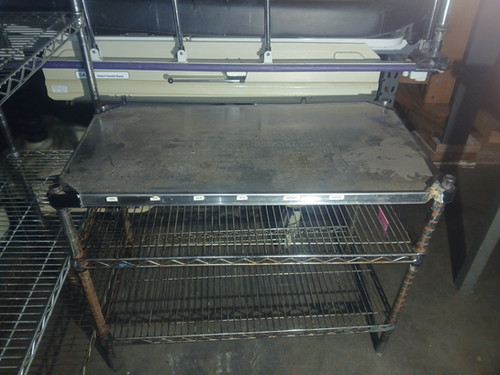 Metro Rack Display Table METRO RACK 3 SHELVES | flexpdx