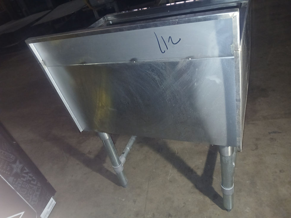 Thumbnail: REGENCY STAINLESS STEEL ICE WELL SINK