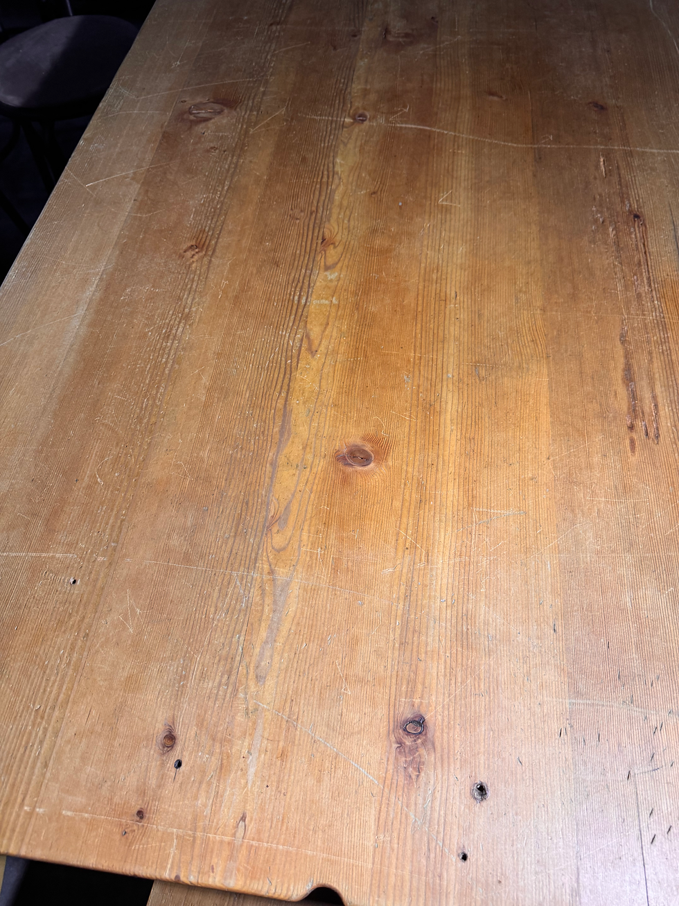 Thumbnail: Handmade Table with Benches