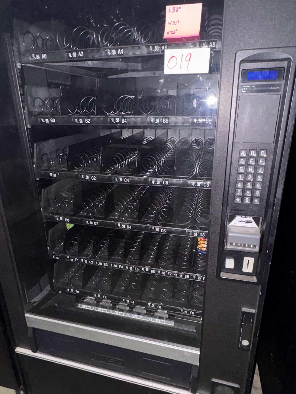 Thumbnail: Crane International Model 167 Vending Machine