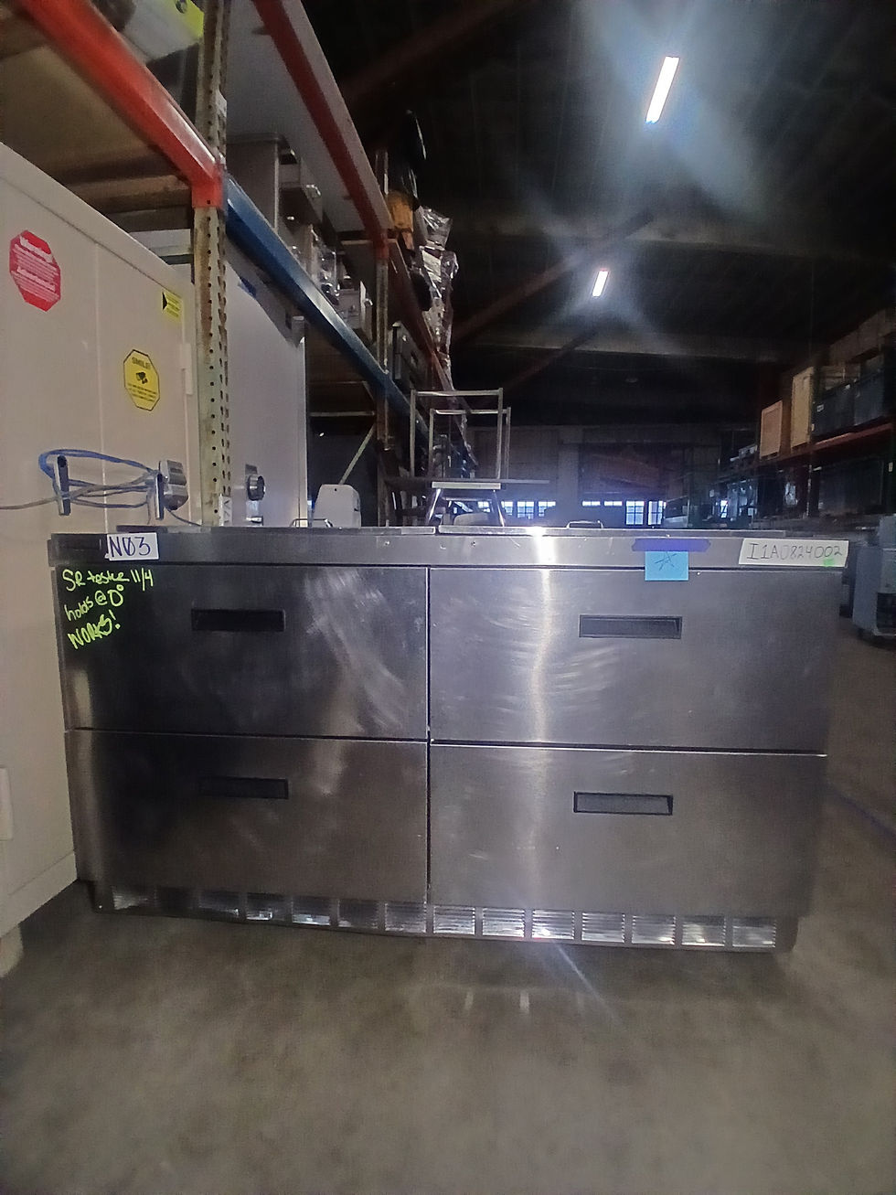 DELFIELD 4 DRAWER FREEZER WITH TOP ACCESS