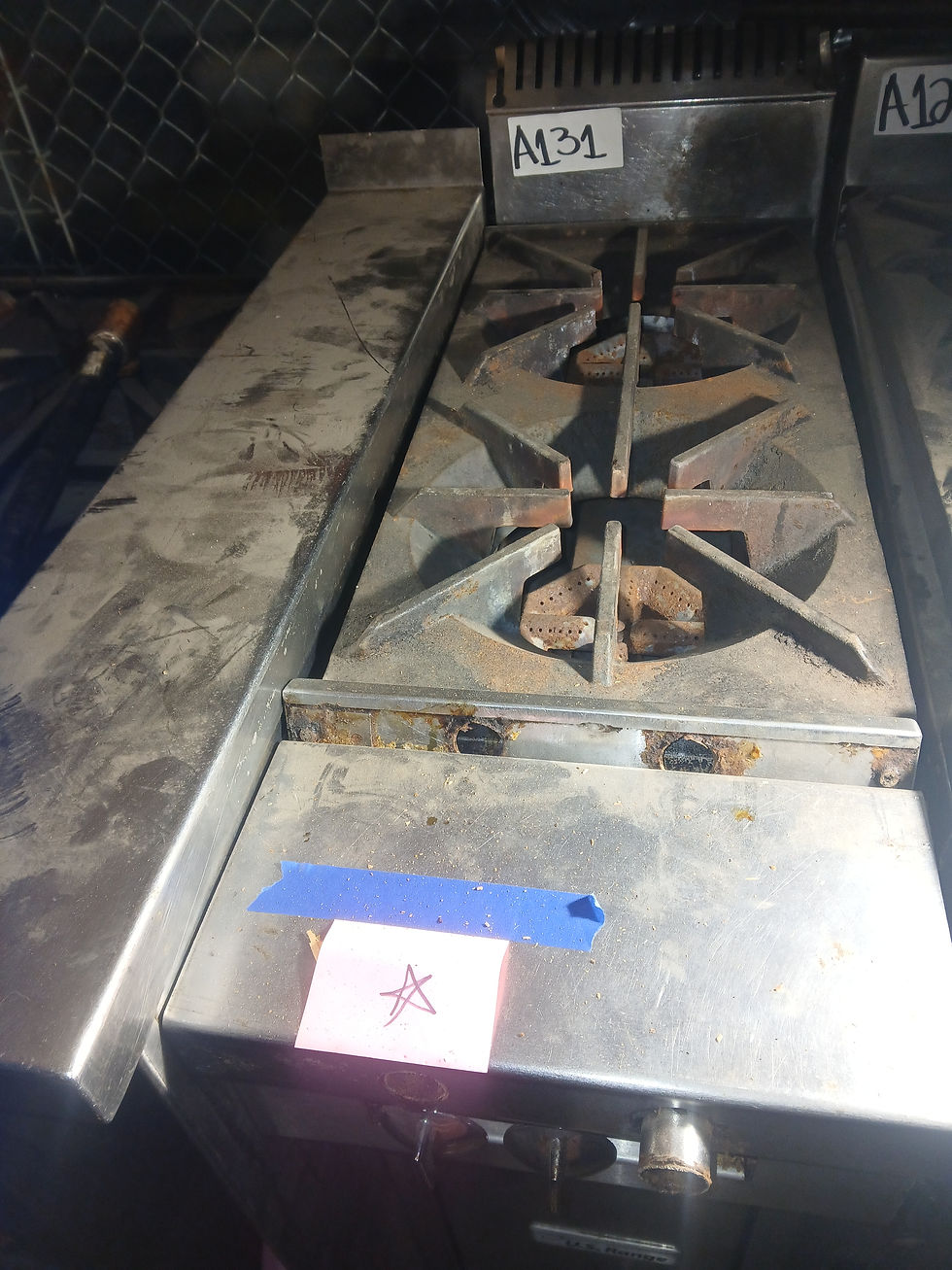 U.S. RANGE C12836-6 GAS STOVE