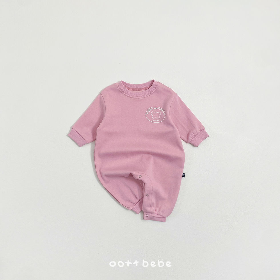 縮圖：【親子款】熊仔Logo♥純棉薄款夾衣