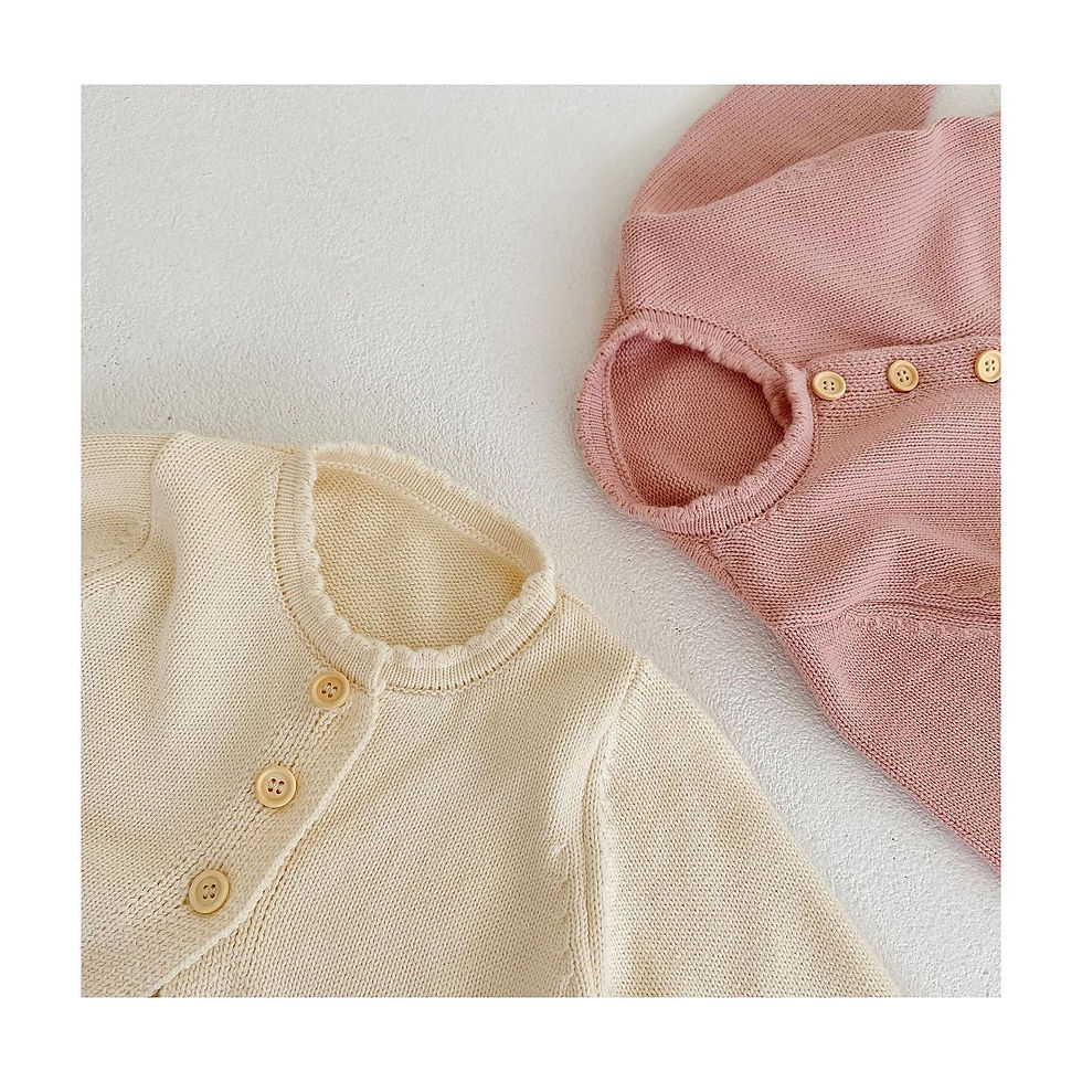 縮圖：花邊✨🧶棉紗料針織薄外套