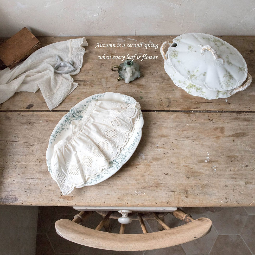 縮圖：縷空♥花邊小圍裙