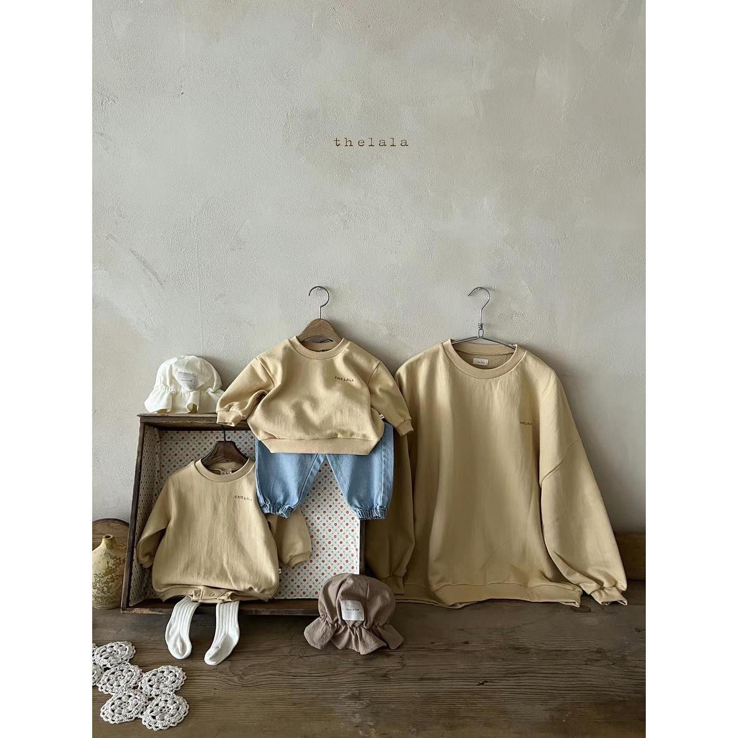 【親子款】淨色♥純棉毛圈料衛衣