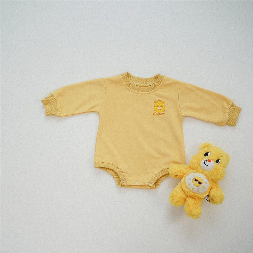 縮圖：Care Bear🐻♥純棉薄毛圈料夾衣