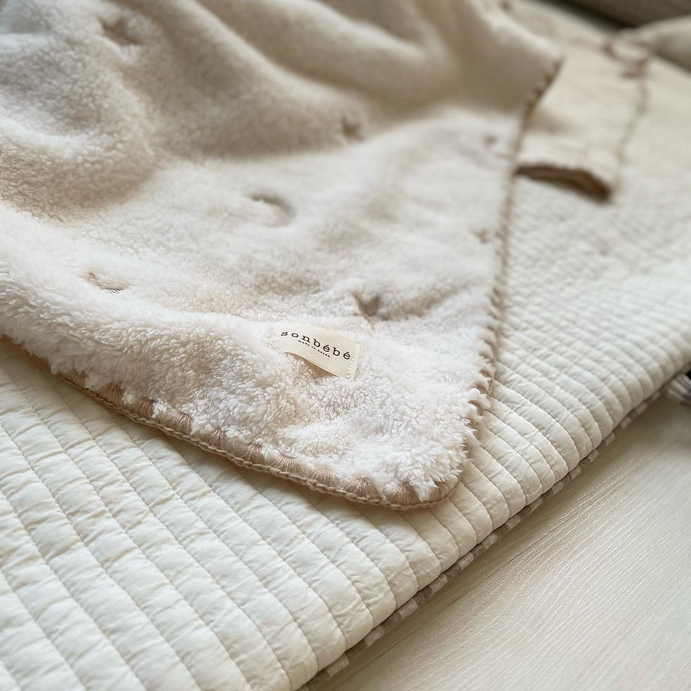 縮圖：星月刺繡滿印✨🌙珊瑚絨軟糯被仔