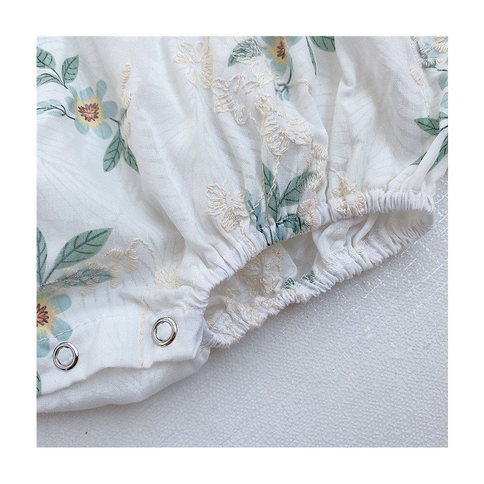 縮圖：薄款✨夏日小清新刺繡花夾衣