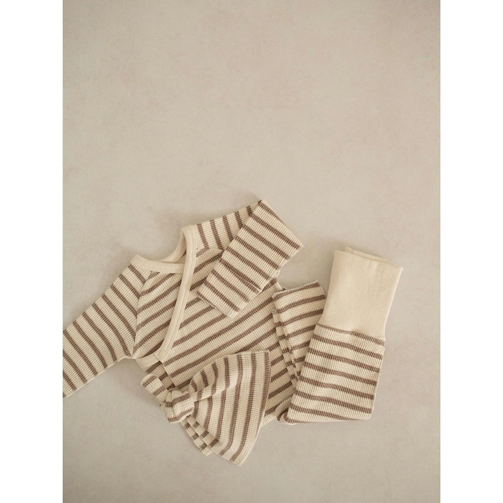 Thumbnail: Waffle Knit♥和尚袍+護肚打底褲+帽仔