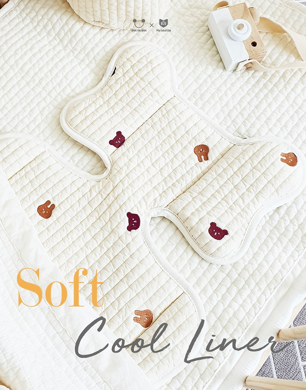 縮圖：Dinosaur🦕🦖✨Soft Cool Liner嬰兒車車墊