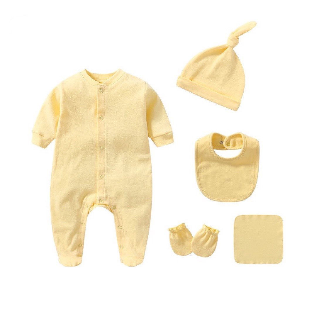 包腳款✨Baby長袖啪鈕夾衣 初生嬰兒禮物Set