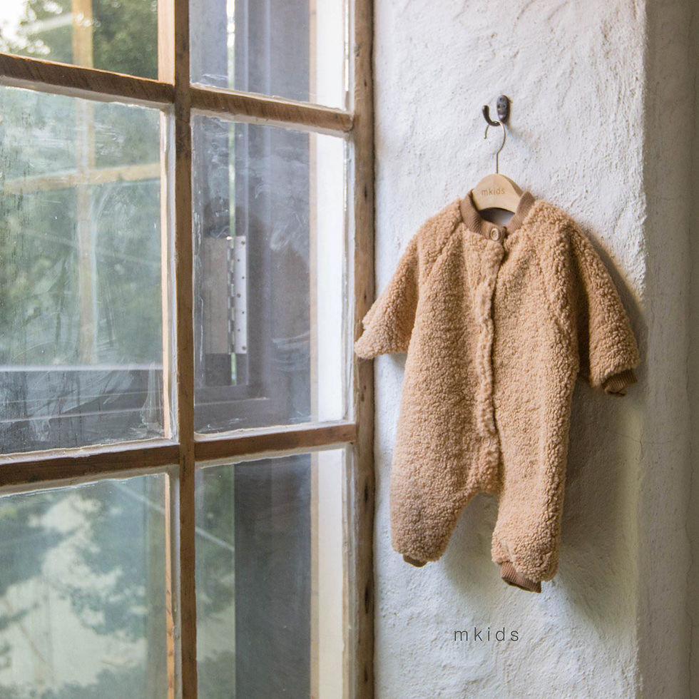 縮圖：羊羔絨♥連身衣