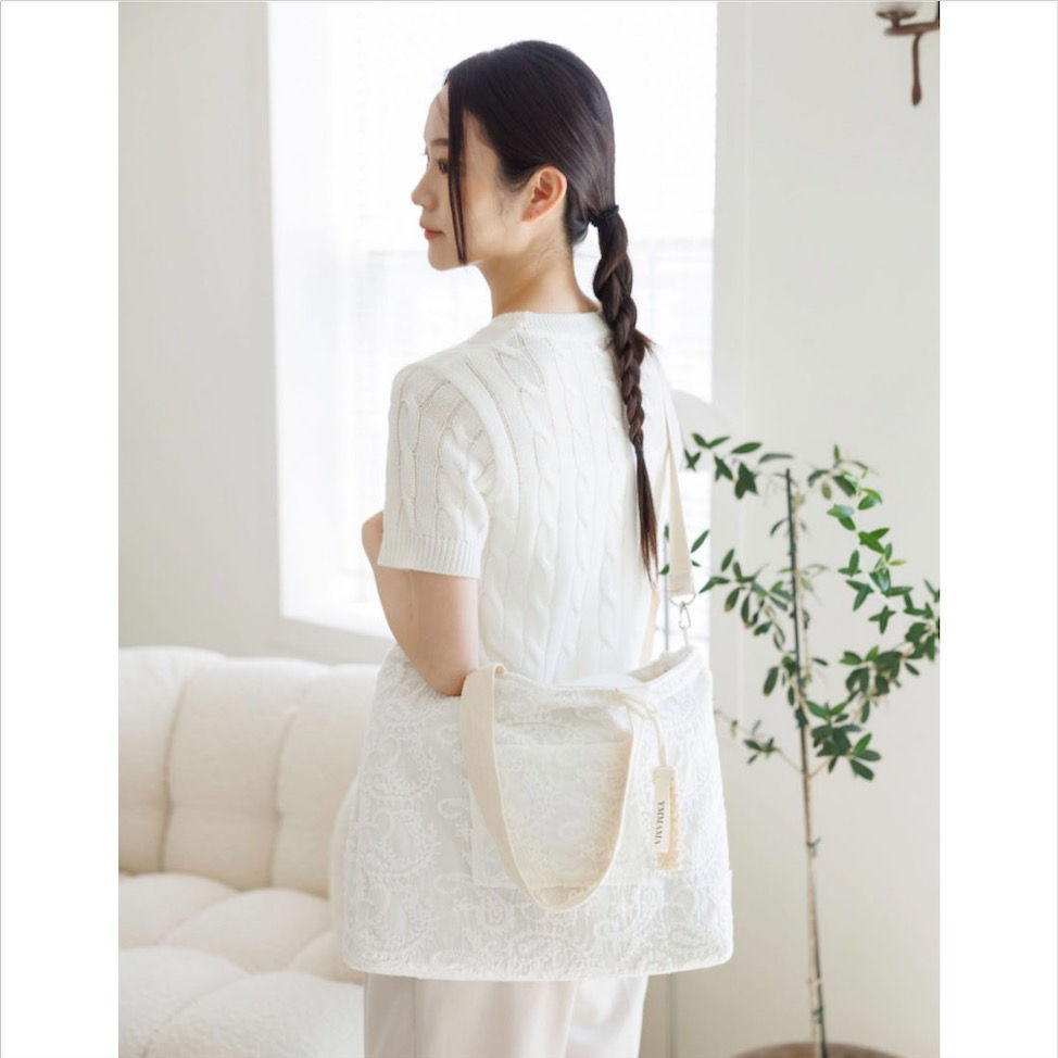 縮圖：復古Lace♥大容量媽咪袋