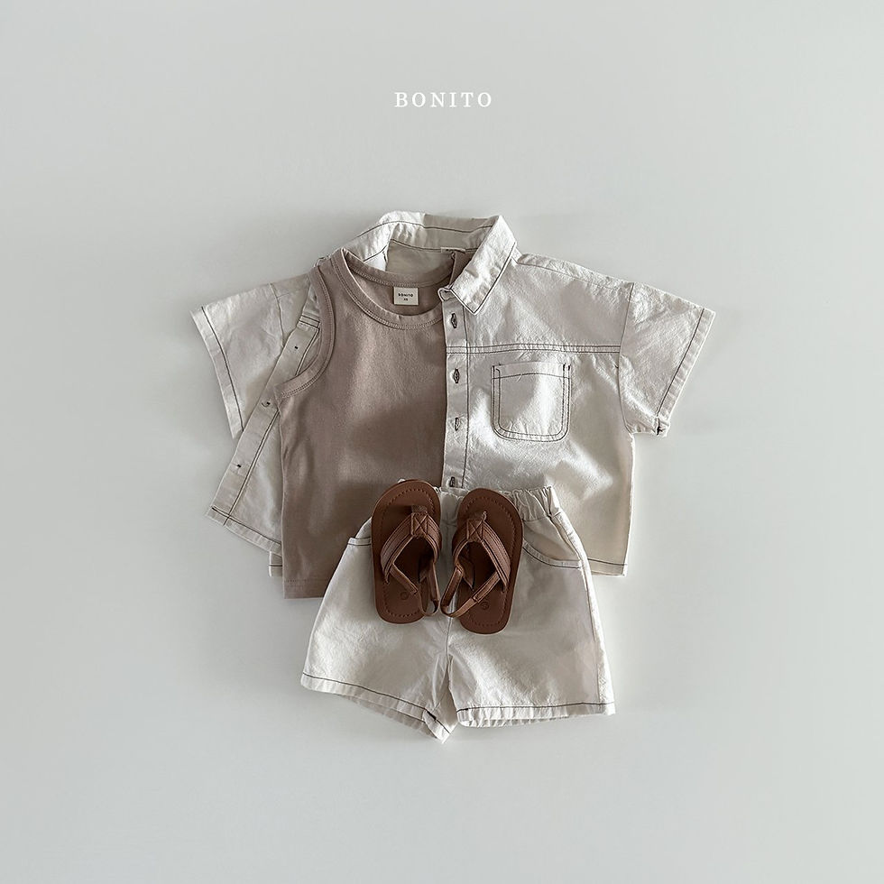 縮圖：休閒款♥薄款短袖衫+短褲