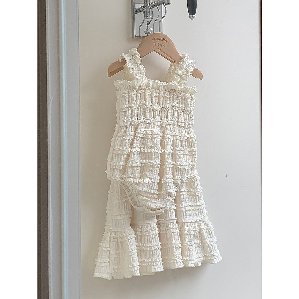 縮圖：Lace花邊♥小背心連衣裙