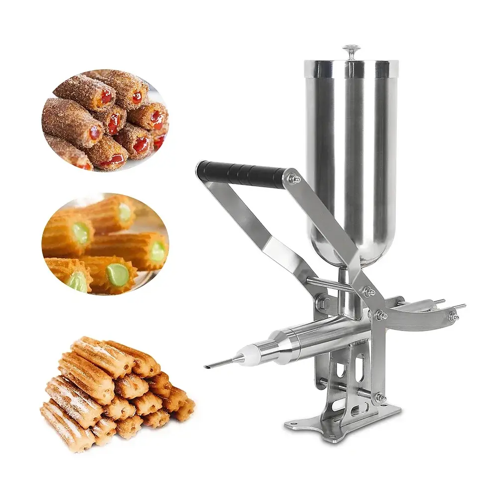 HomeWise 4.5L Manual Jam Filling Machine Stainless Steel Frying Churros Pure Cho