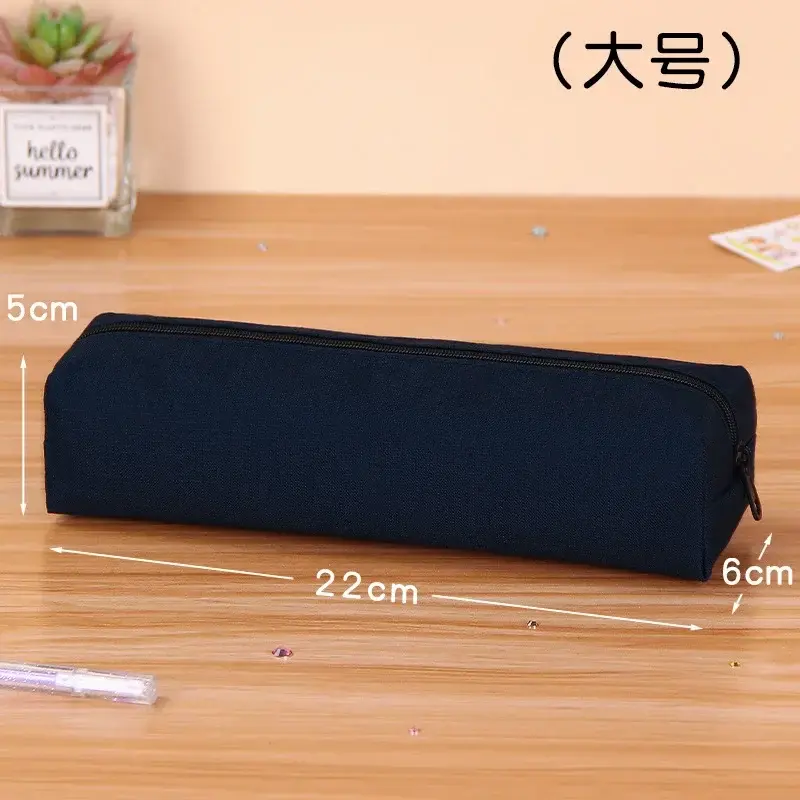 الصورة المصغرة: Pencil Case durable Pen Case Kawaii Stationery Large Capacity Pencilcase Trousse