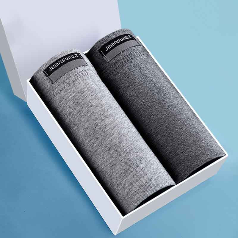 Thumbnail: 2/3/4/7 PCS Boxer Men's Panties Underpants Pure Cotton Male Comfortable Breathab