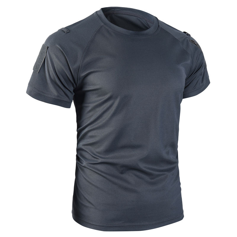 الصورة المصغرة: Summer Men Tactical Sport Military Shirt Quicky Dry Combat Breathable Male Elast