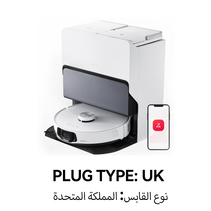 الصورة المصغرة: roborock S8 MaxV Ultra Robot Vacuum & Sonic Mop, 10000 Pa Suction,Deep Cleaning,