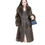 Thumbnail: Faux Fur Coats Women Long Coat Thick Warm Turn Down Collar Open Stitch Spring Ou