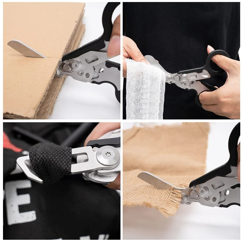 Thumbnail: Tactical Rescue Scissor Replace for Leatherman Raptor First Aid Expert Folding S