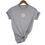 Thumbnail: Women's Summer Cotton T-Shirt Alphabet Flower Shirt Fashion Printed Pattern T-Sh