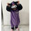 Thumbnail: Stitch Anime Flannel Pajamas For Kids Autumn Winter Boy Girls Pyjamas Jumpsuit C