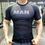 Thumbnail: 2022 Men Gym Tshirts MAN Printed Tights Training Shirts Quick Dry Sports Men Com