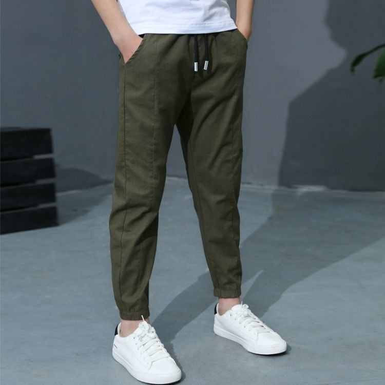 الصورة المصغرة: Summer New Boys Girls Pants Child Wear Pants Children's Cotton Trousers Casual P
