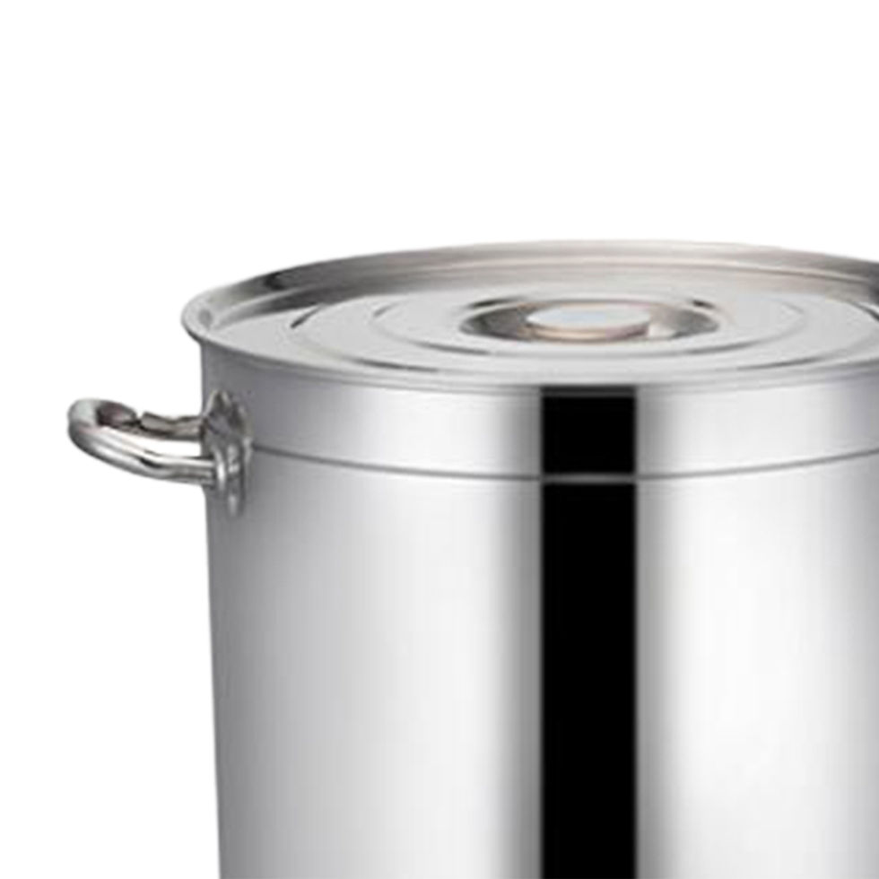 Thumbnail: Stainless Steel Stockpot Easy to Clean Cookware Multipurpose Tall Cooking Pot fo